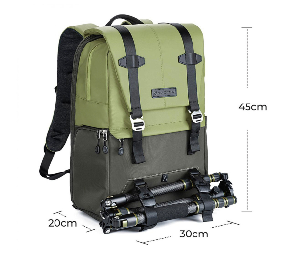 K&F Concept Urban Wander 20 l - zielony - 1550454 - zdjęcie 3